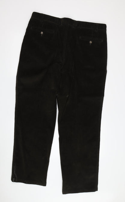 Guise Men's Black L Corduroy Trousers