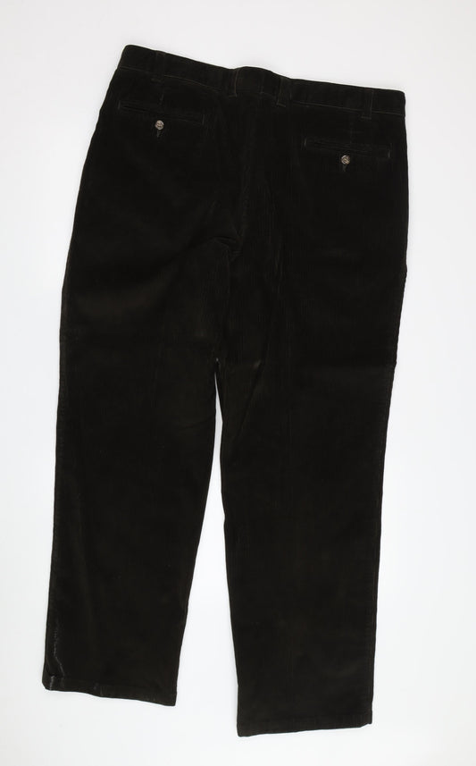 Guise Men's Black L Corduroy Trousers