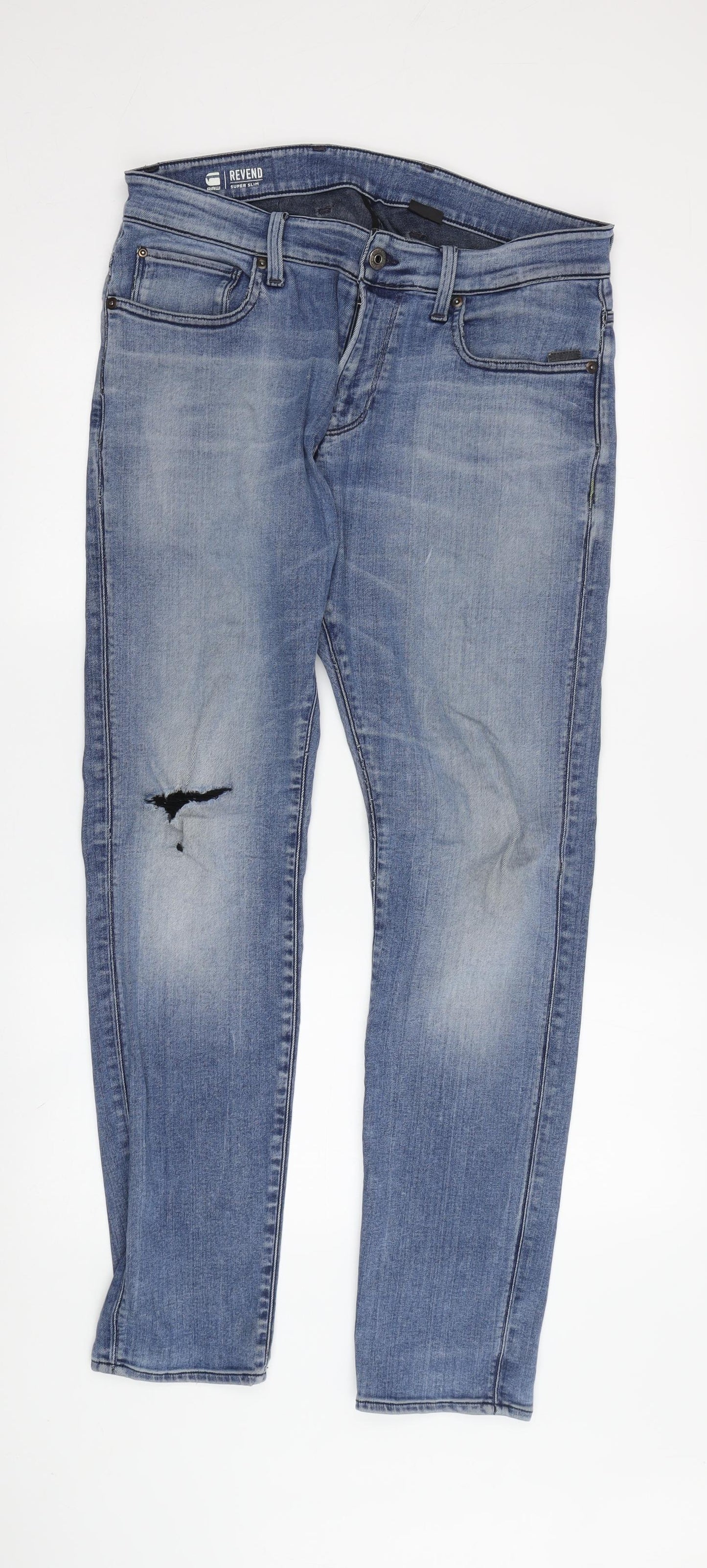 G-Star Raw Men's Blue Skinny Jeans Size 32