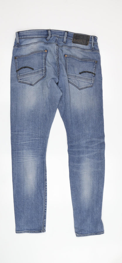 G-Star Raw Men's Blue Skinny Jeans Size 32