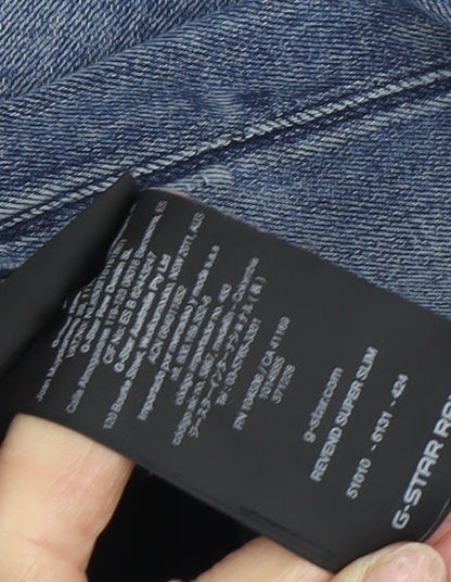 G-Star Raw Men's Blue Skinny Jeans Size 32