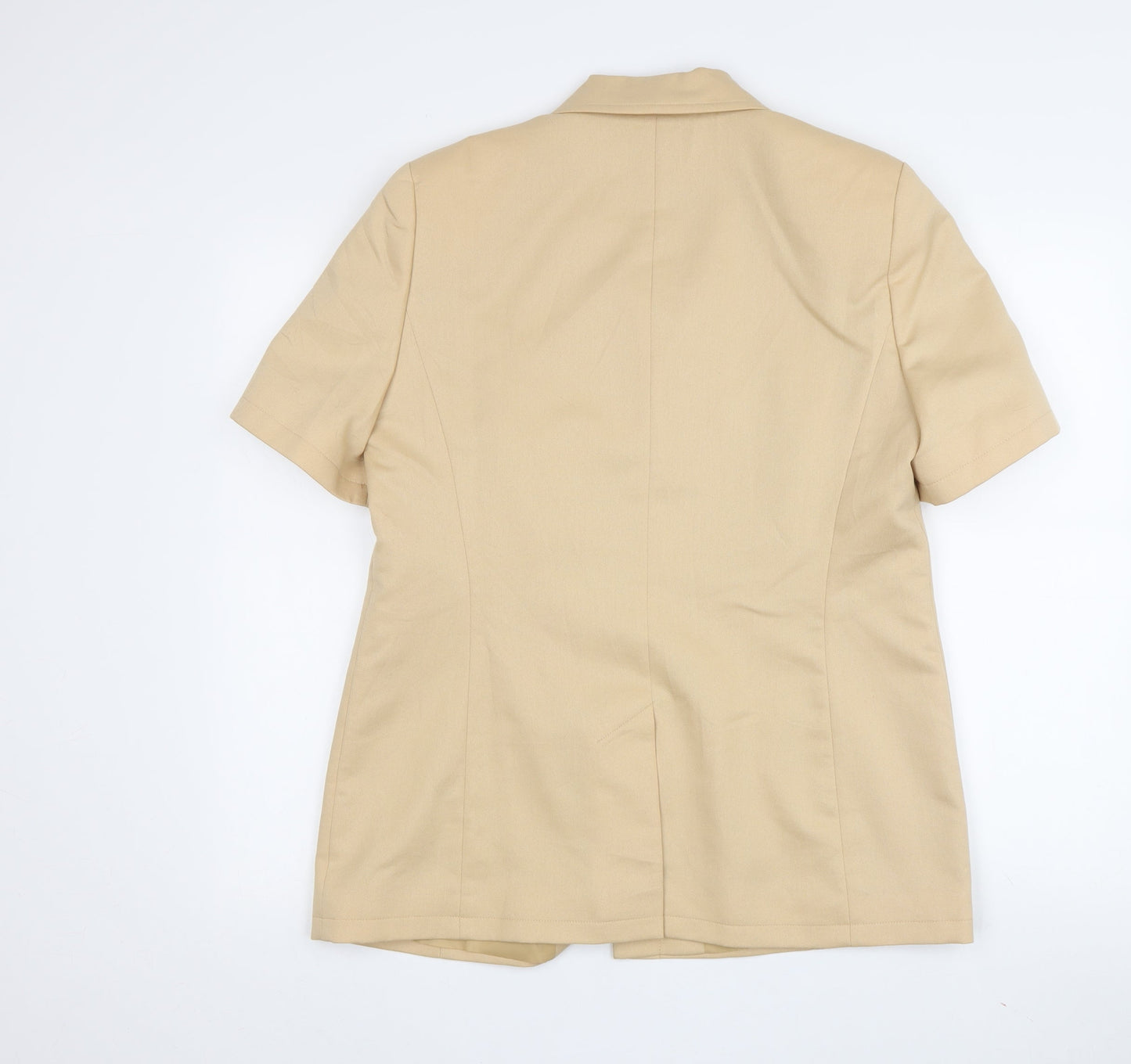Womens UK Size 12 Eastex Beige Basic Jacket