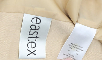 Womens UK Size 12 Eastex Beige Basic Jacket