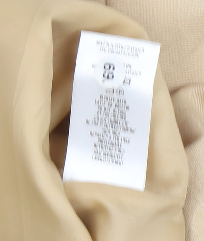 Womens UK Size 12 Eastex Beige Basic Jacket