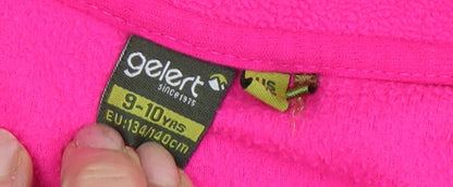 Gelert Girls Pink Fleece Jacket, 9-10 Years, Casual Wear