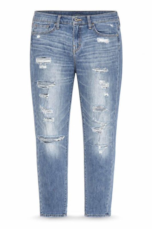 Womens UK Size 4 Abercrombie & Fitch Slim Fit Skinny Blue Jeans
