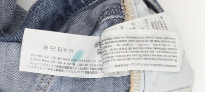 Abercrombie & Fitch Women's Blue Skinny Jeans - Size 4