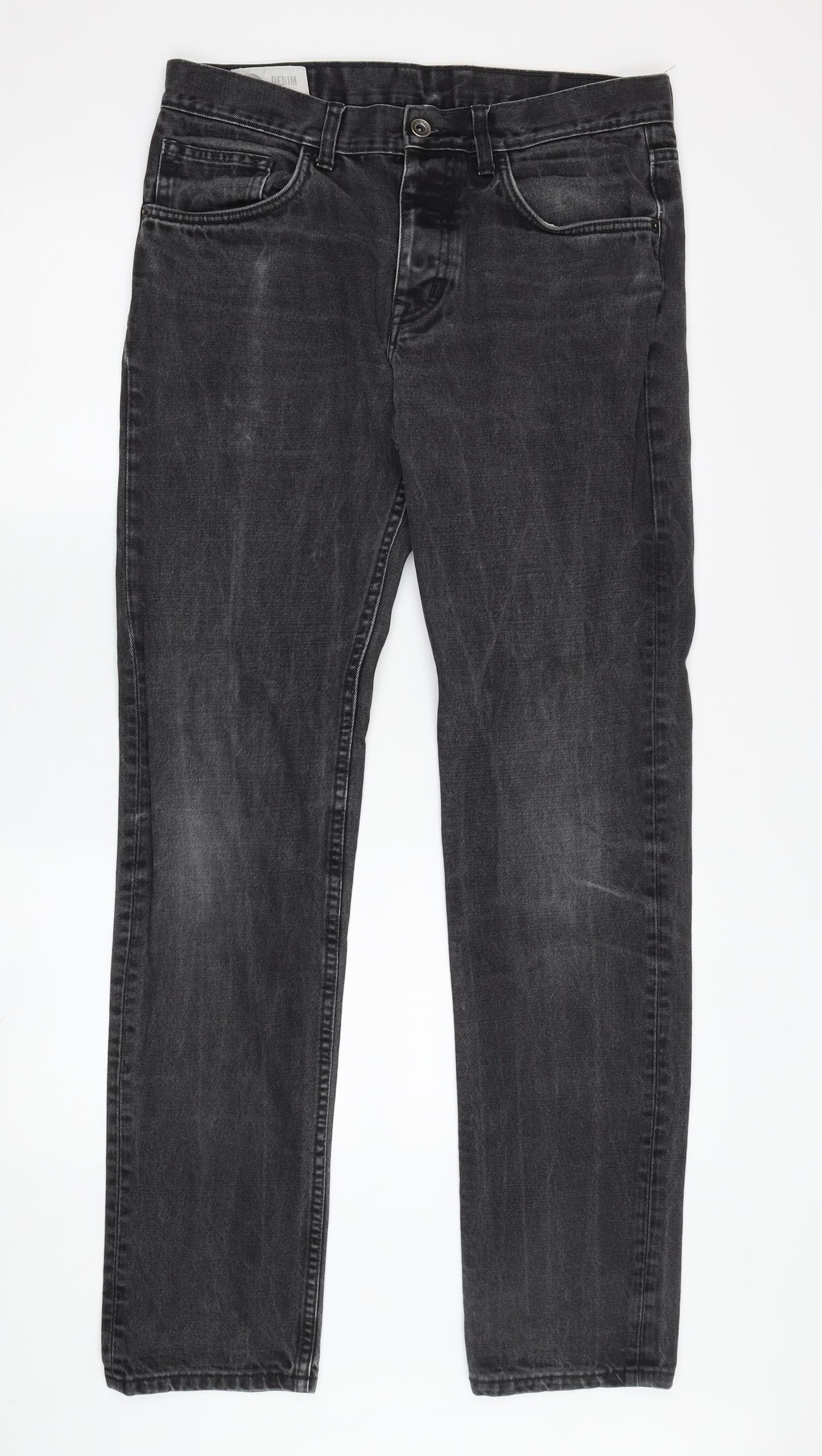Ben Sherman Men's Black Slim Straight Jeans, Size M