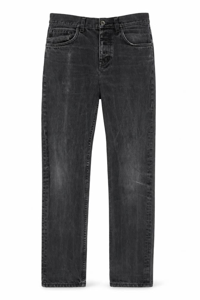 Mens UK Size M Ben Sherman Slim Fit Straight Black Jeans