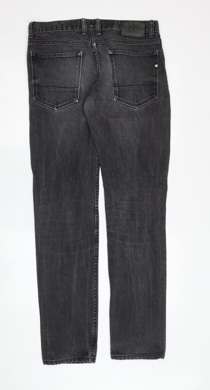 Ben Sherman Men's Black Slim Straight Jeans, Size M