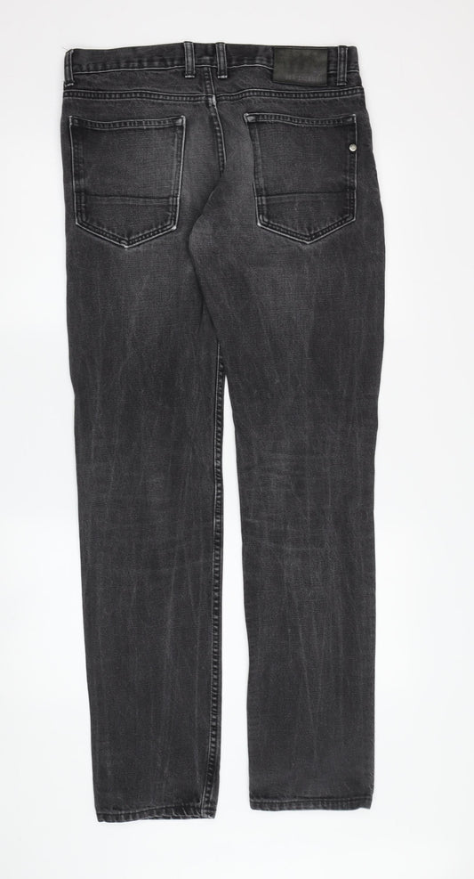 Ben Sherman Men's Black Slim Straight Jeans, Size M