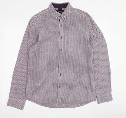 Jeff Banks Men's Multicoloured Check Shirt, M