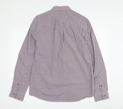 Jeff Banks Men's Multicoloured Check Shirt, M