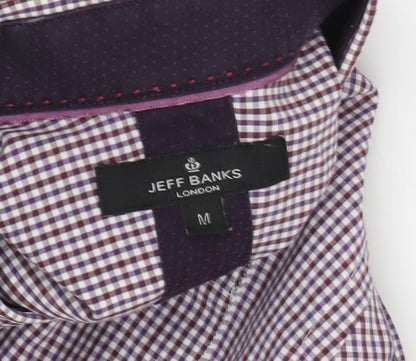 Jeff Banks Men's Multicoloured Check Shirt, M