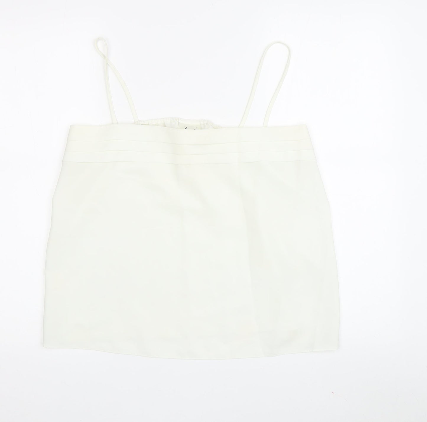 Womens UK Size 16 Amari White Camisole Tank