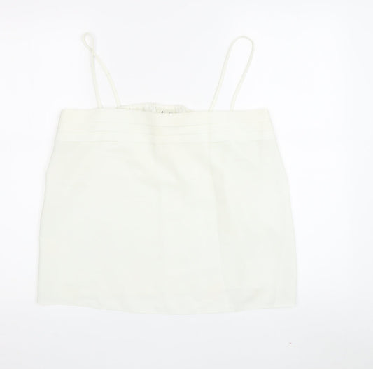 Womens UK Size 16 Amari White Camisole Tank