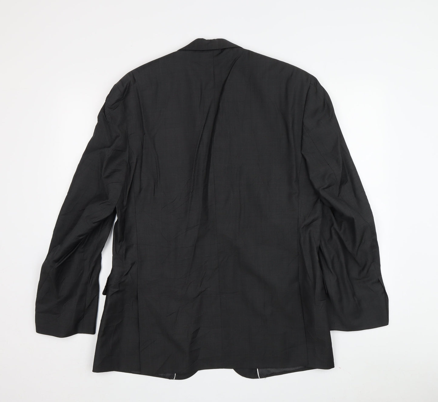 Mens UK Size 38 Jeff Banks Regular Black Suit Jacket