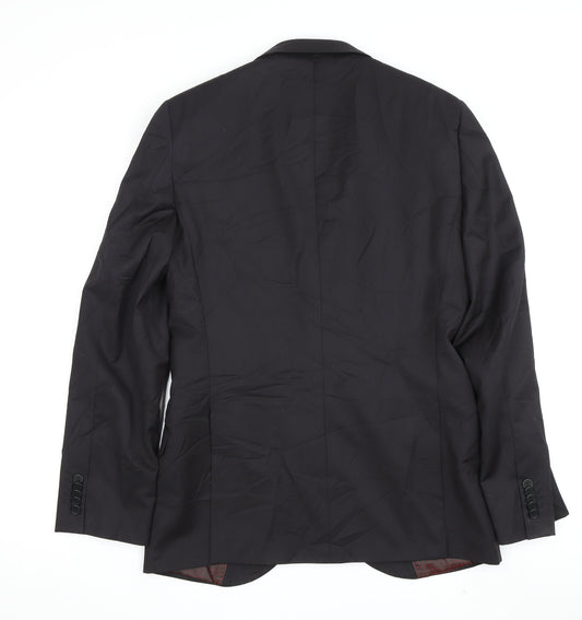 Mens UK Size 36 Ted Baker Regular Black Suit Jacket