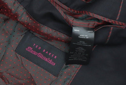 Mens UK Size 36 Ted Baker Regular Black Suit Jacket
