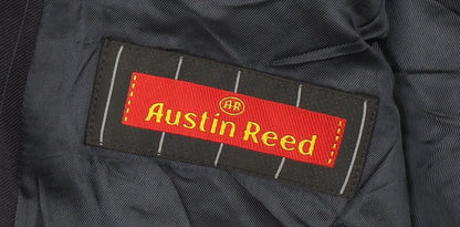 Austin Reed Men's Blue Striped Blazer, Peak Lapel, 40S