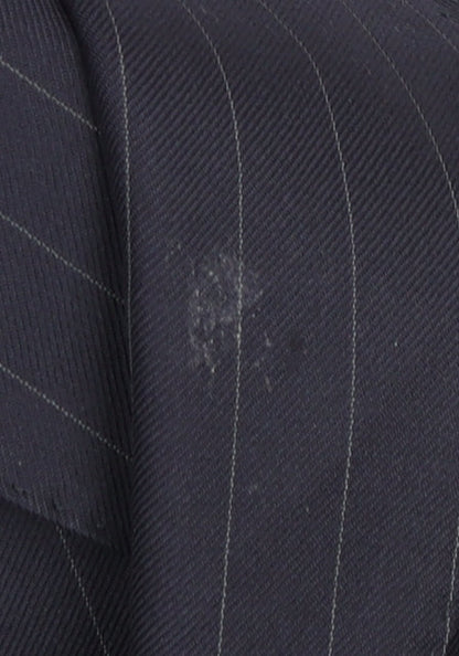 Austin Reed Men's Blue Striped Blazer, Peak Lapel, 40S