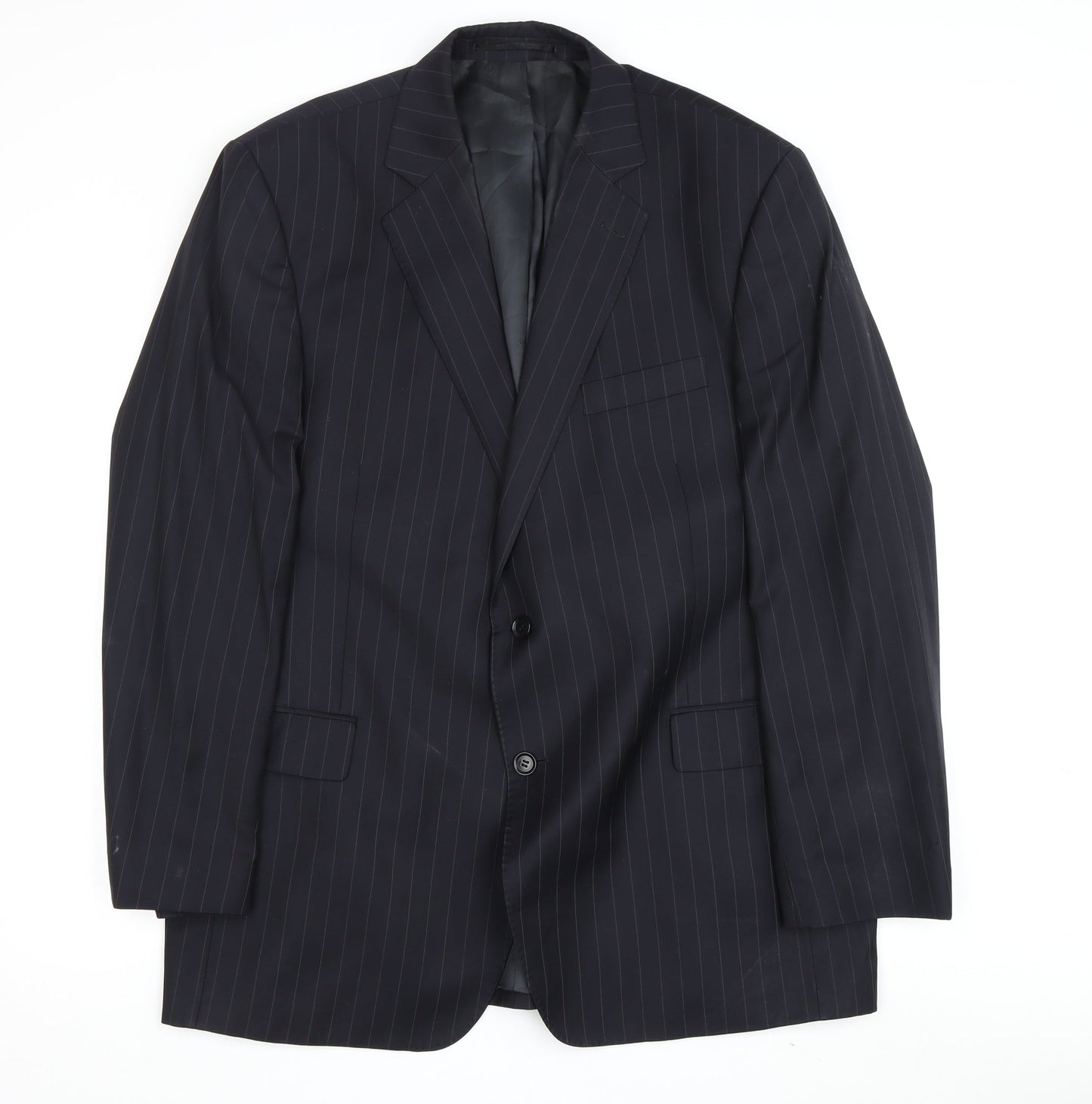 Austin Reed Men's Blue 46 Blazer Single-Breasted Jacket