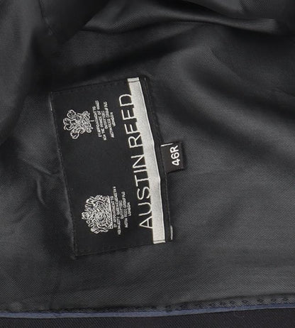 Austin Reed Men's Blue 46 Blazer Single-Breasted Jacket