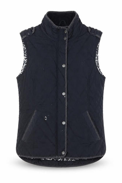 Womens UK Size 12 Crew Clothing Co. Black Quilted Coat