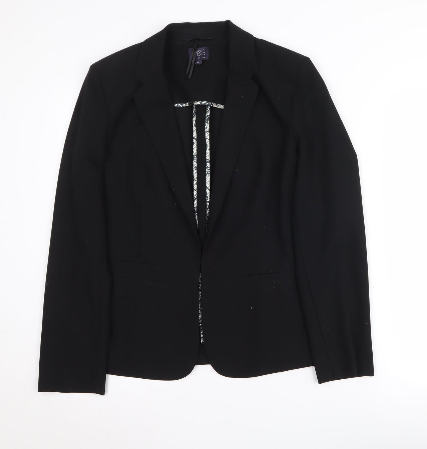 Marks and Spencer Women's Black Blazer Size 10