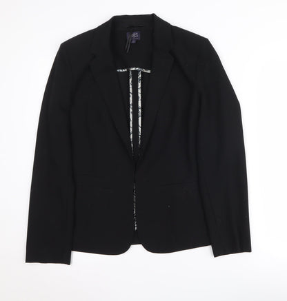 Marks and Spencer Women's Black Blazer Size 10