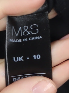 Marks and Spencer Women's Black Blazer Size 10