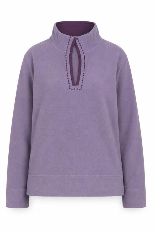 Womens UK Size 14 Hawkshead Purple Pullover Sweatshirt