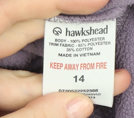 Hawkshead Women's Purple Pullover Sweatshirt Size 14