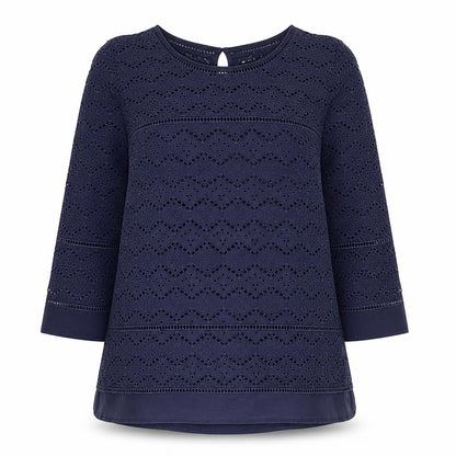 Womens UK Size 14 NEXT Blue Basic Blouse