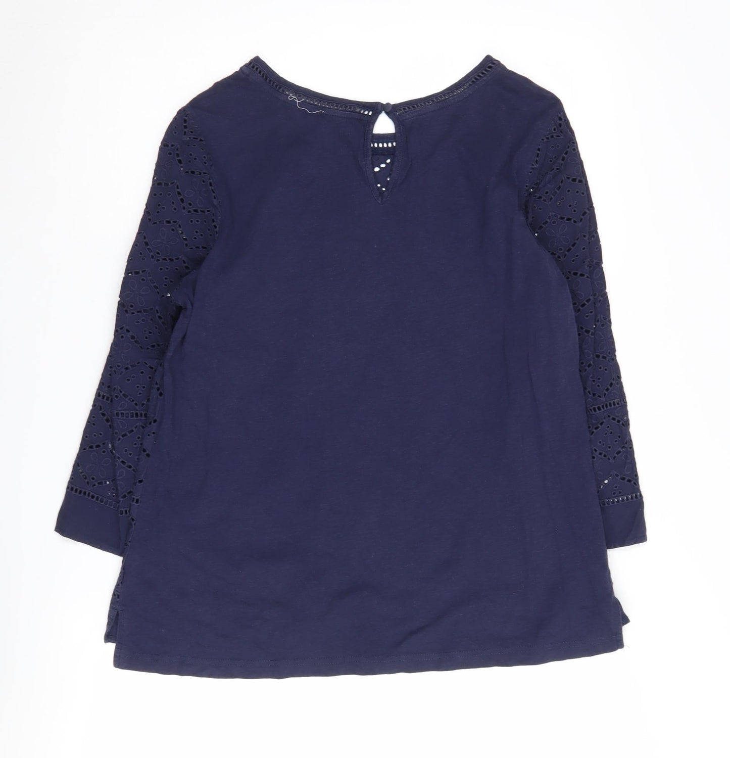 Womens UK Size 14 NEXT Blue Basic Blouse