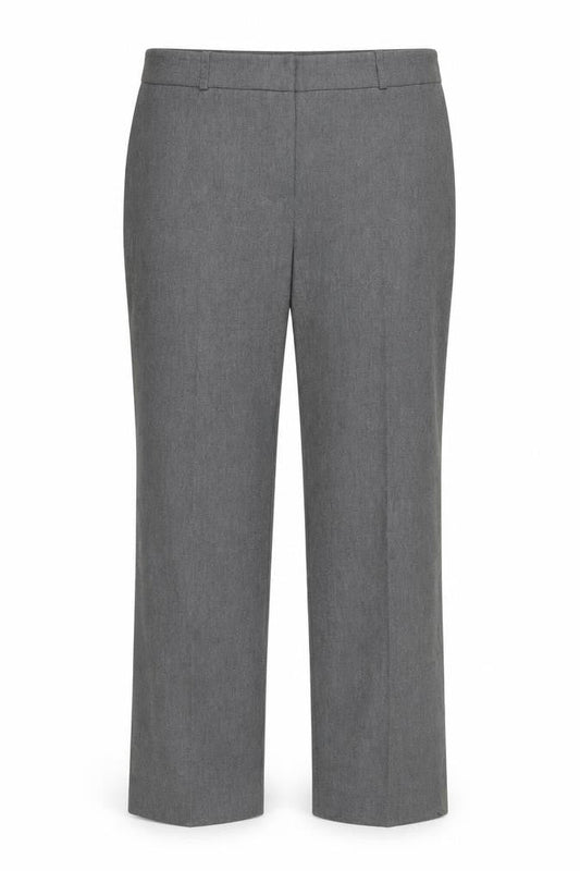 Womens UK Size 18 CC Classic Fit Dress Pants Grey Trousers