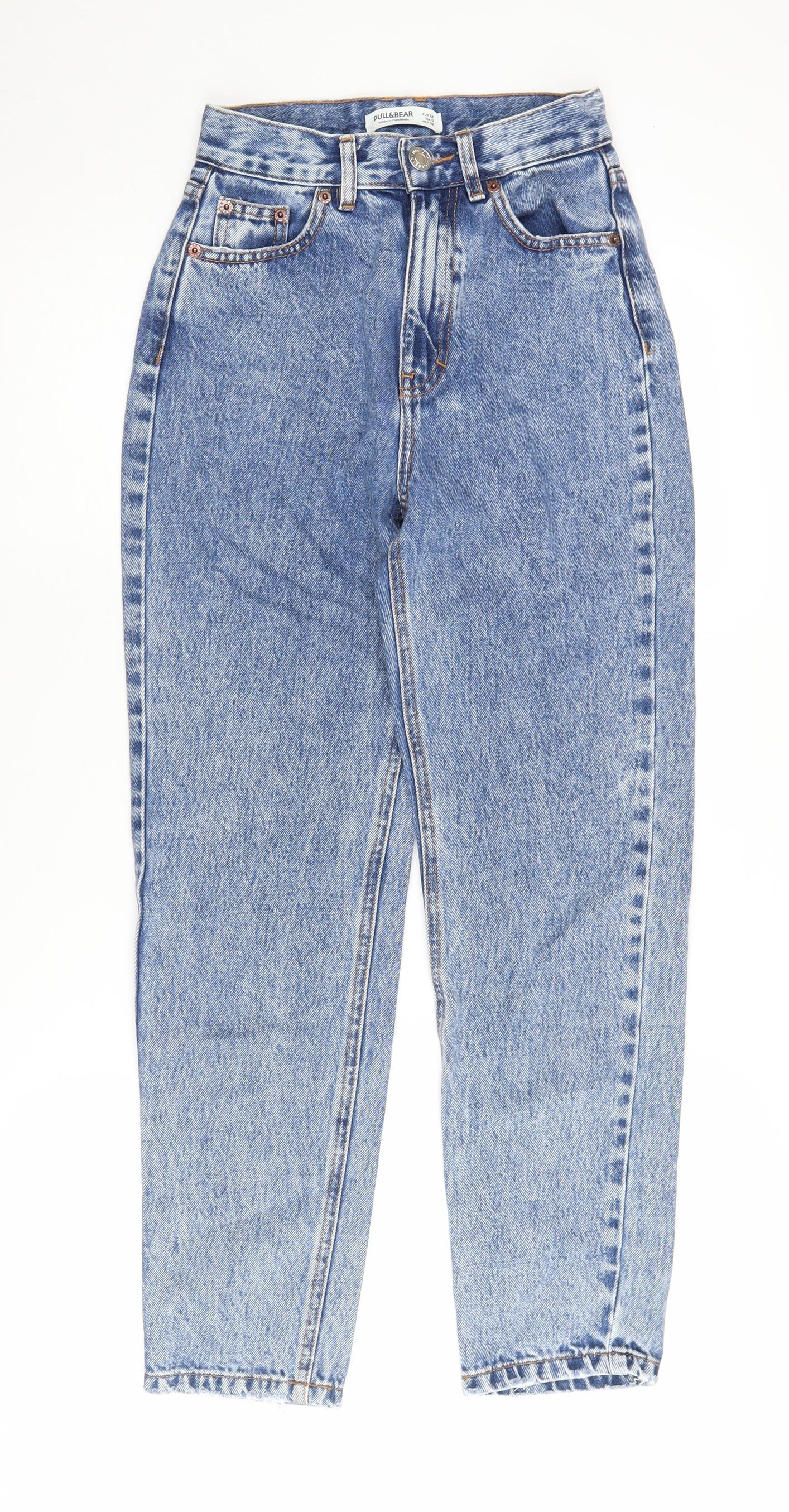 Pull&Bear Women's Blue Straight Jeans Size 4