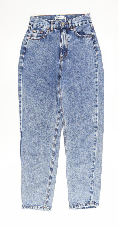 Pull&Bear Women's Blue Straight Jeans Size 4