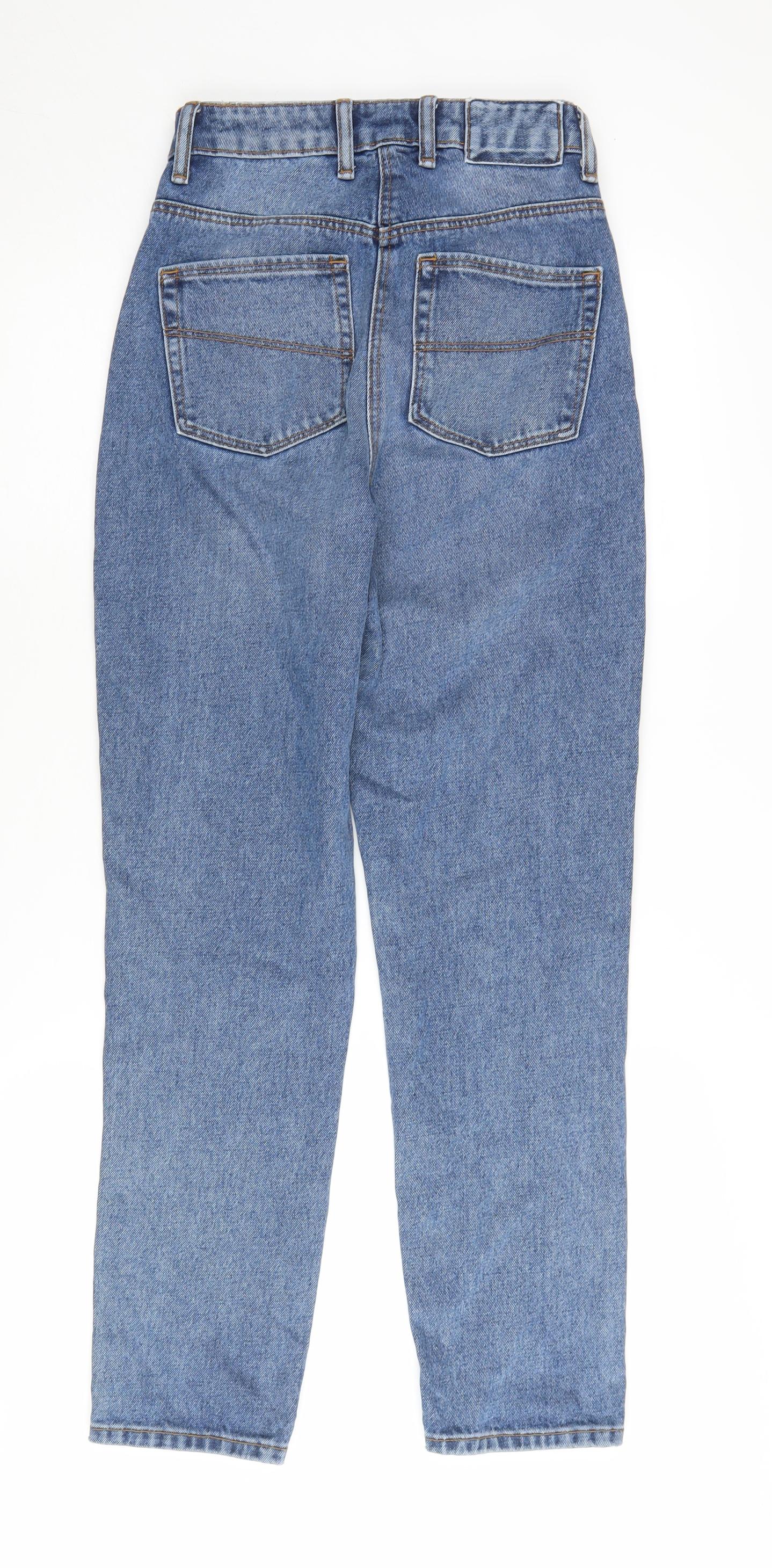 Collusion Women's Blue Straight Jeans Size 24