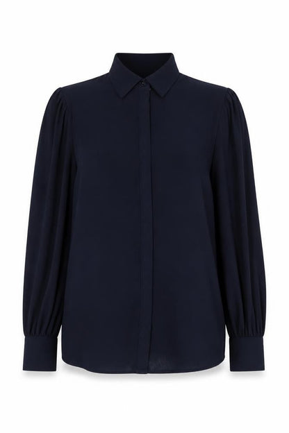 Womens UK Size 12 NEXT Black  Button-Up