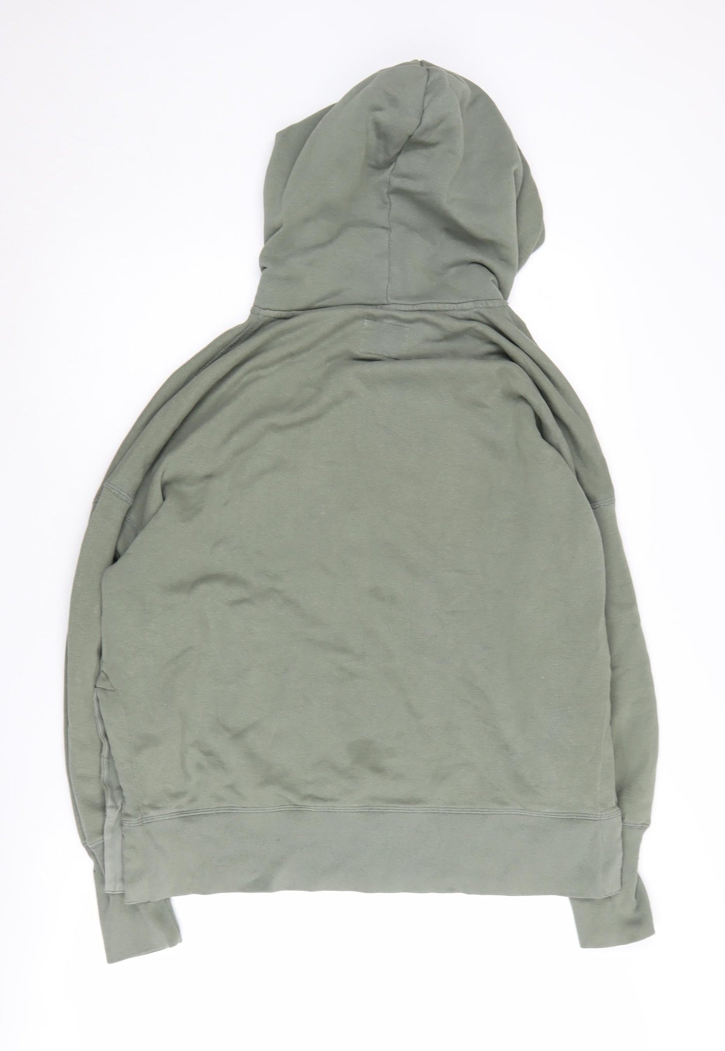 Abercrombie & Fitch Women's Green Pullover Hoodie - S