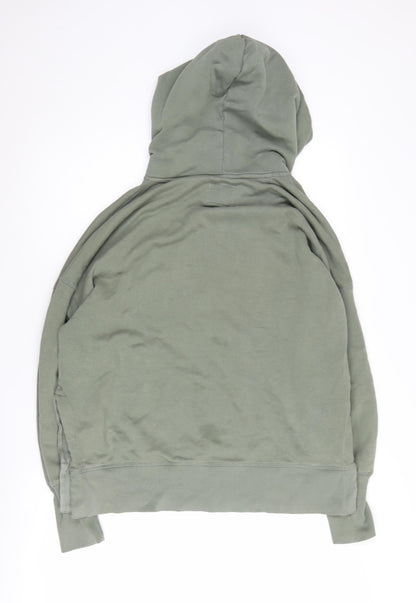 Abercrombie & Fitch Women's Green Pullover Hoodie - S