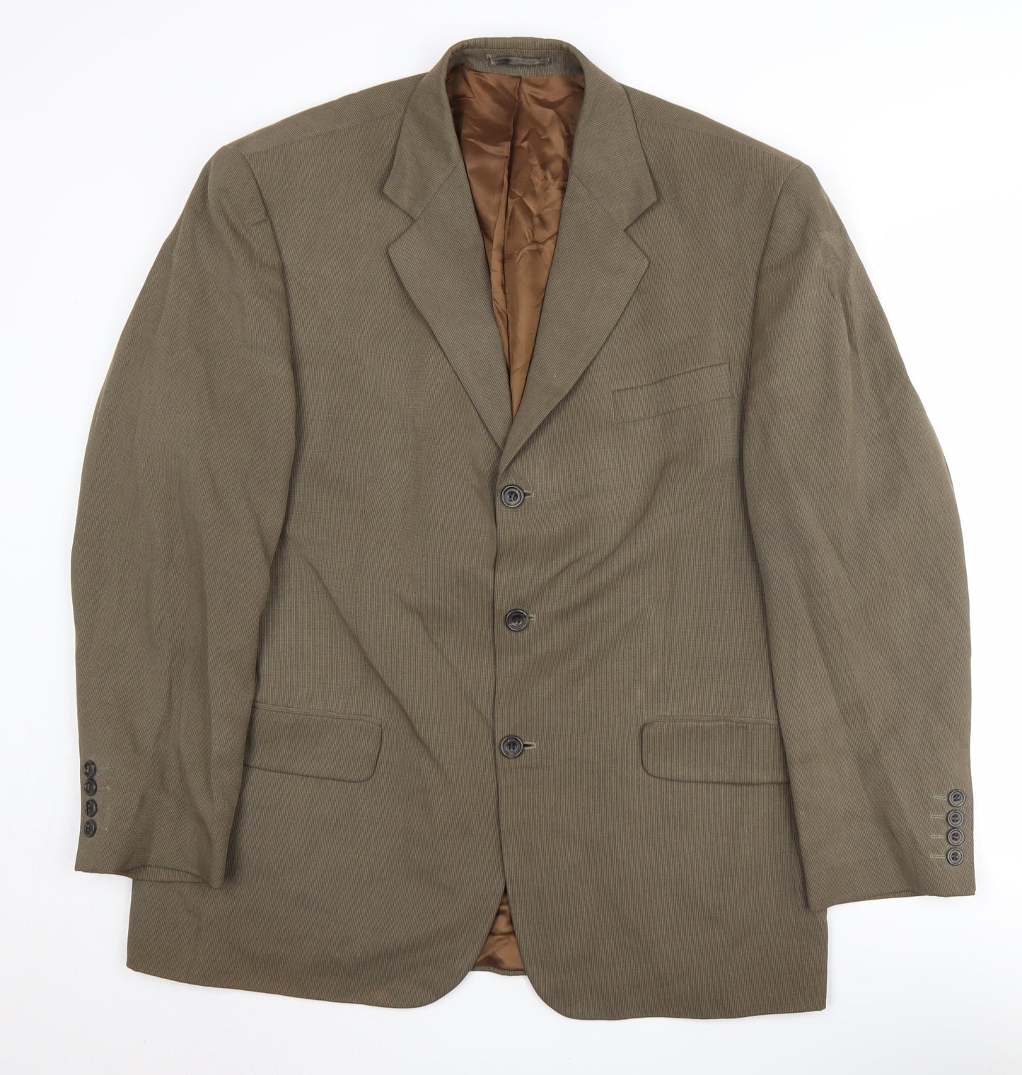 Mens UK Size 42 Principles Regular Brown Suit Jacket