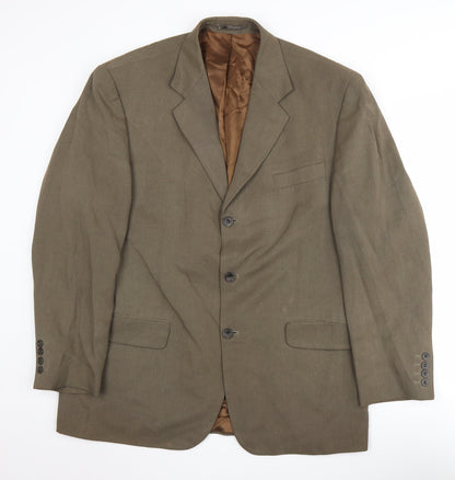 Mens UK Size 42 Principles Regular Brown Suit Jacket