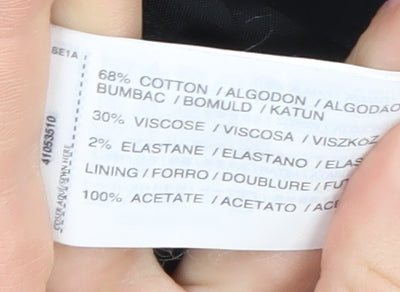 Mango Women's Black Pencil Skirt Size 12