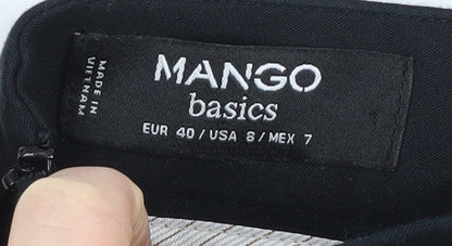 Mango Women's Black Pencil Skirt Size 12