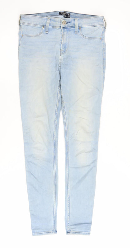 Abercrombie & Fitch Women's Blue Jegging, Size 2S, Light Wash