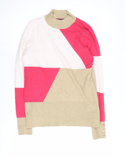 Womens UK Size 12 Marks and Spencer Multicoloured Pullover Jumper