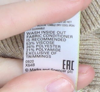 Womens UK Size 12 Marks and Spencer Multicoloured Pullover Jumper