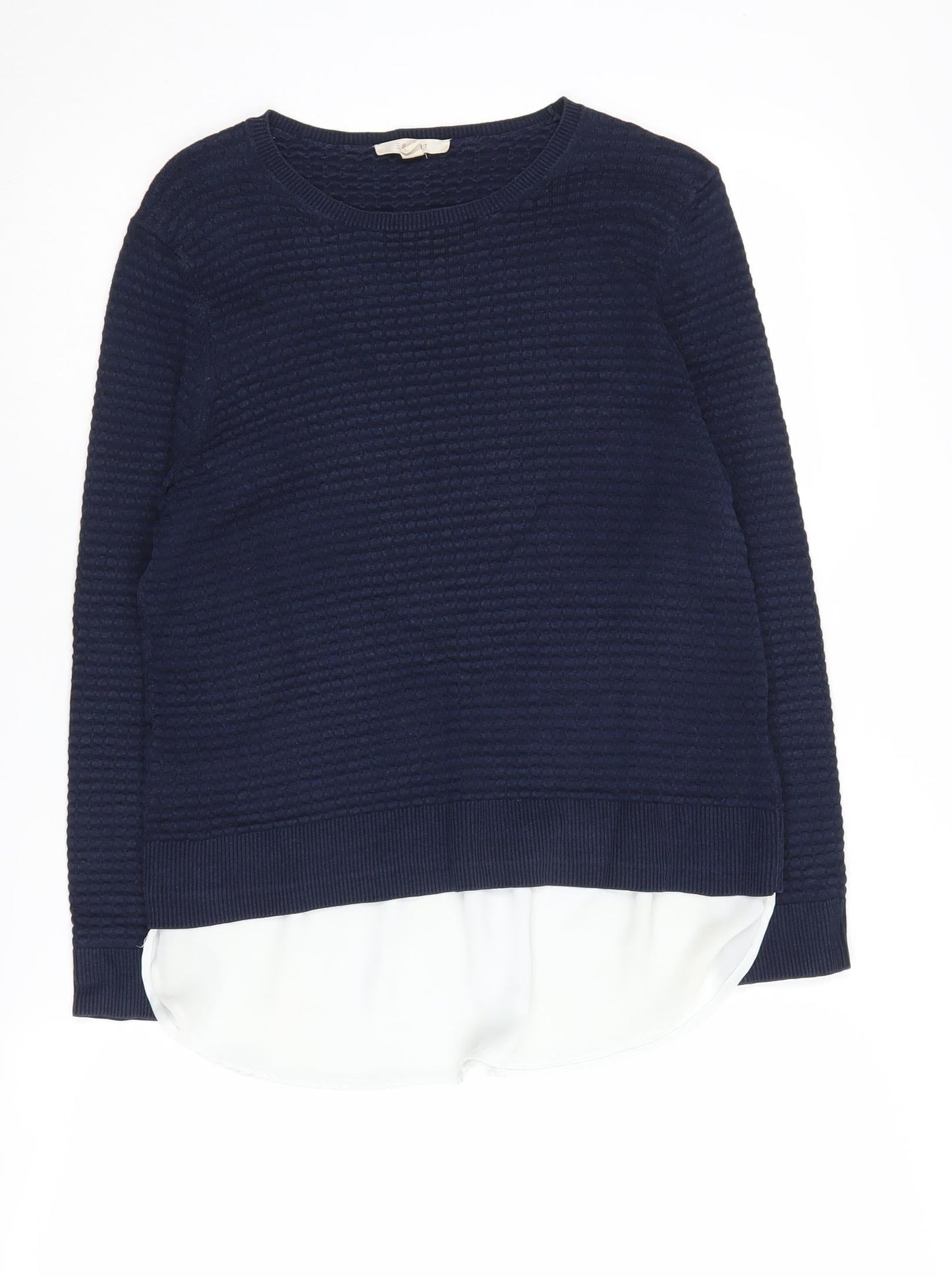 Womens UK Size S Esprit Blue Pullover Jumper